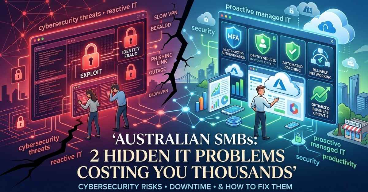 The Two IT Problems Quietly Costing Australian SMBs Thousands (And How to Fix Them)- Alphazoomtech